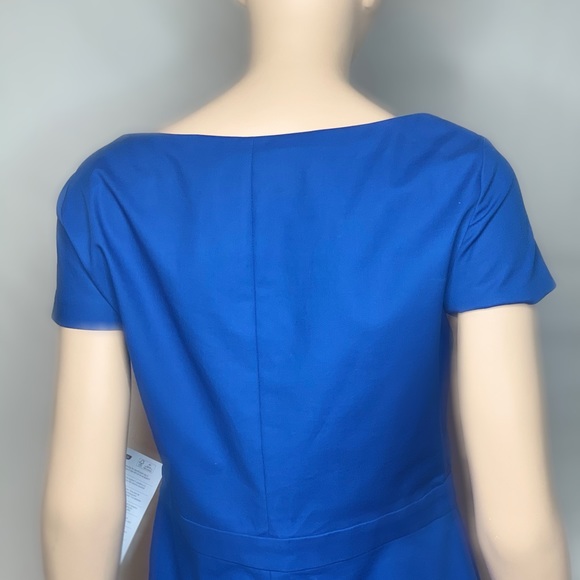 MOSCHINO WHITE BUTTON BLUE DRESS (final price) - Picture 6 of 7